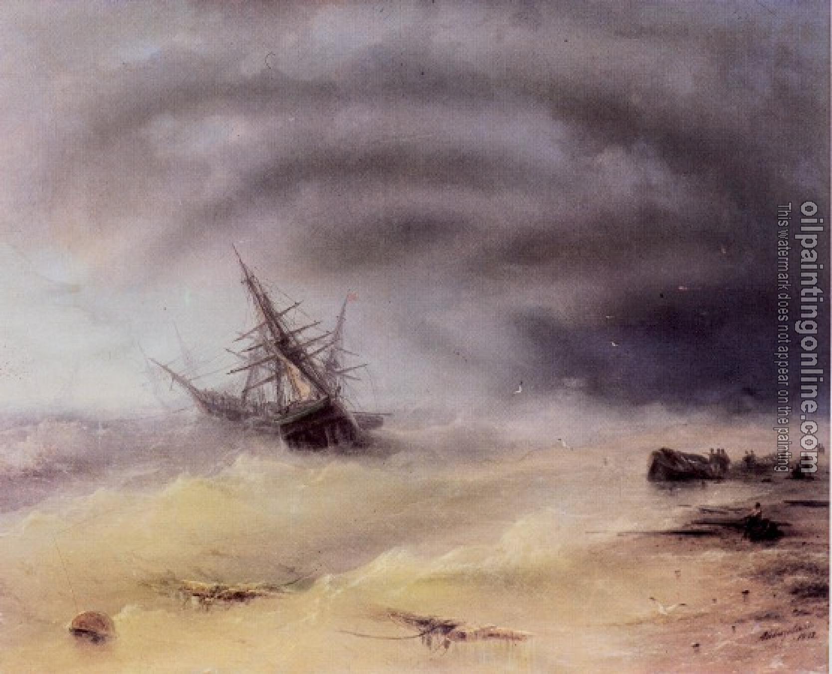 Aivazovsky, Ivan Constantinovich - Storm